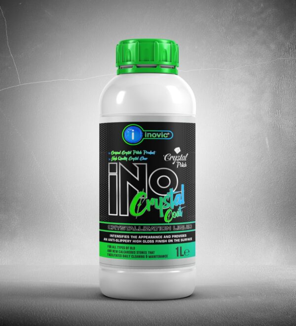 Inovic Crystal Coat – Premium Crystallization Liquid for Marble & Tiles