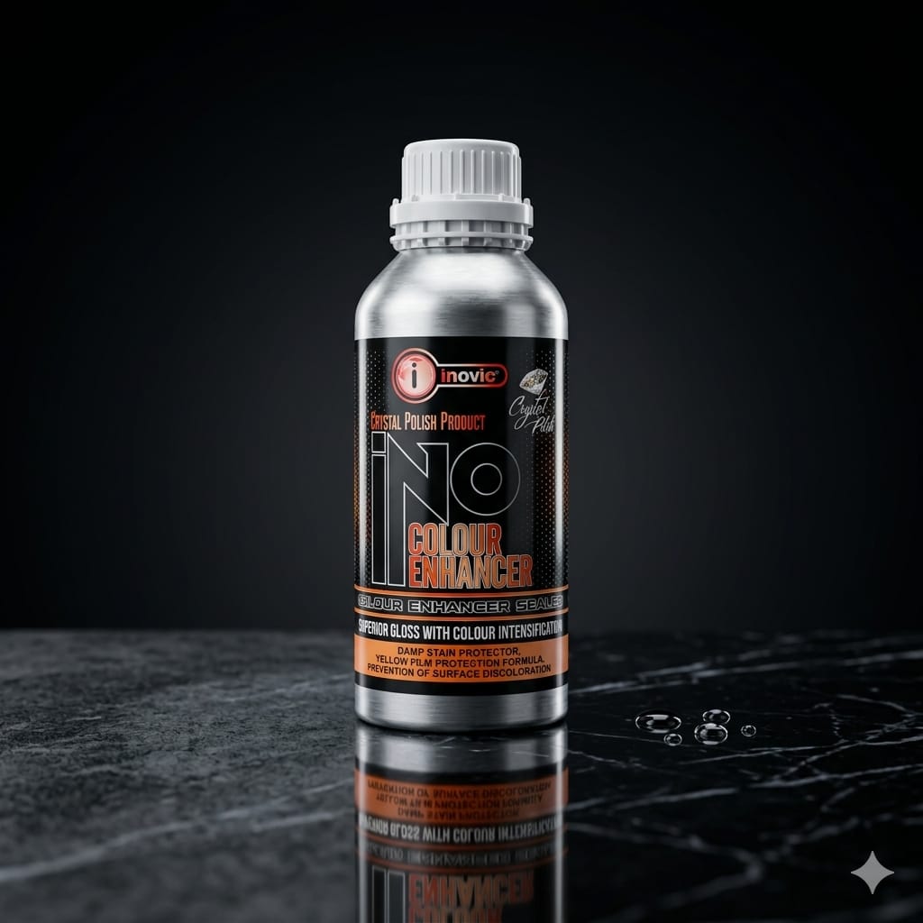 Inovic Enhancer – Premium Colour Enhancer Sealer for Marble & Tiles