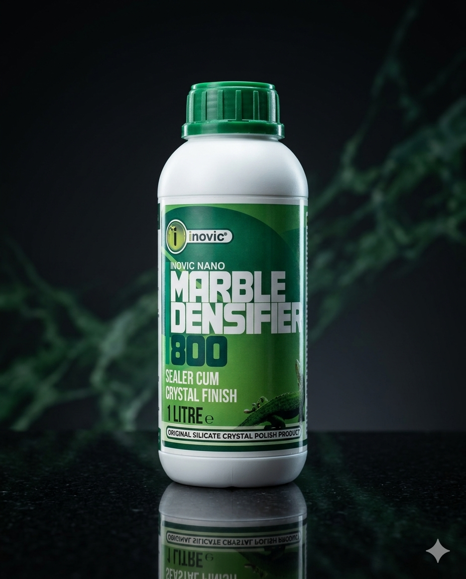 Inovic Nano Marble Densifier 800 (1L) – Marble Hardener & Crystal Finish Sealer