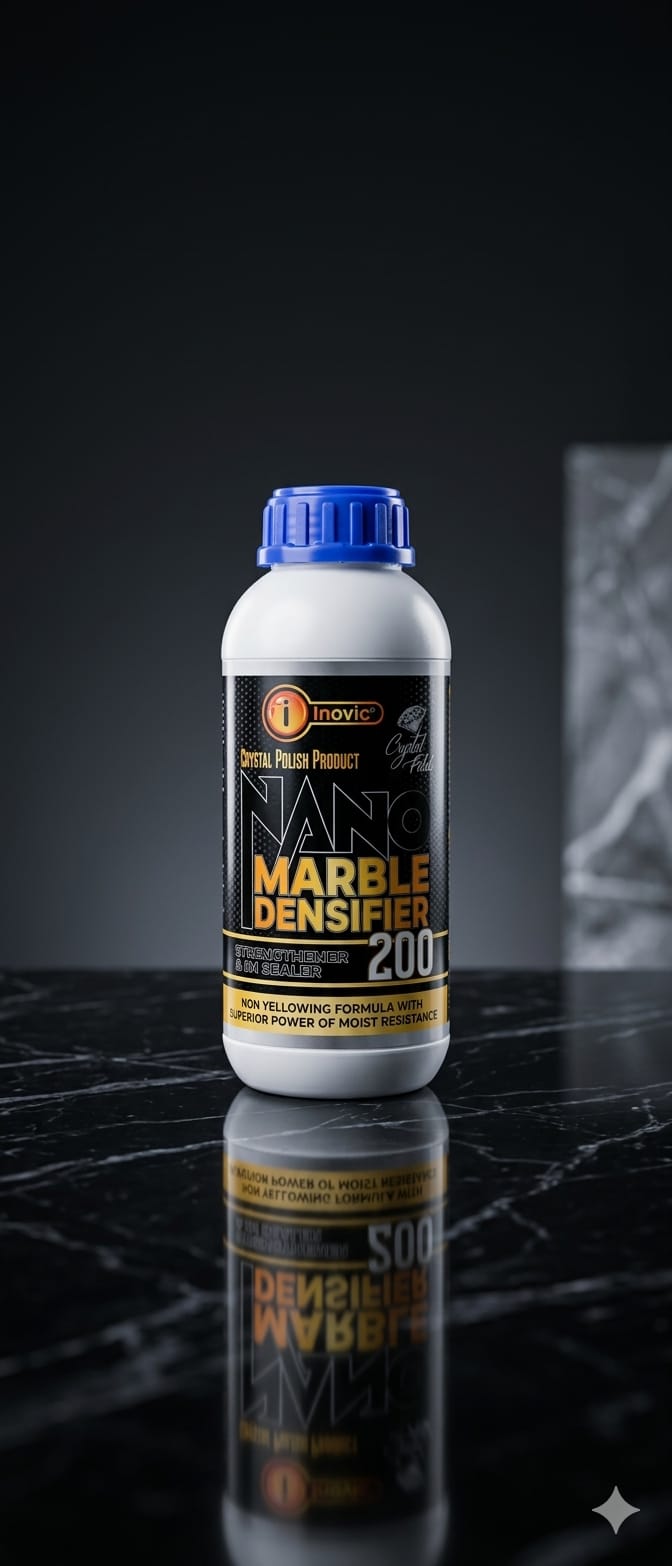 Inovic Nano Marble Densifier 200 Crystal Polish – Marble Strengthener & Sealer 1L